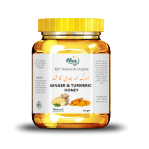 Ginger & Turmeric Infused Honey | ادرک اور ہلدی کا شہد