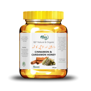 Cinnamon & Cardamom Infused Honey | دار چینی اور الایچی کا شہد
