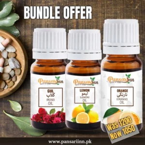 Bundle Offer - Orange Oil - Rose Oil - Lemon Oil